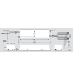 KEYSTONE Keystone Ktld-20-Uv-Sc730-56-Vdim-Af4/Usb Programmable Led Driver 20W