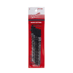 Milwaukee Milwaukee 48-42-5500 5pk 4 inches 6 TPI High Carbon Steel Jig Saw Blades