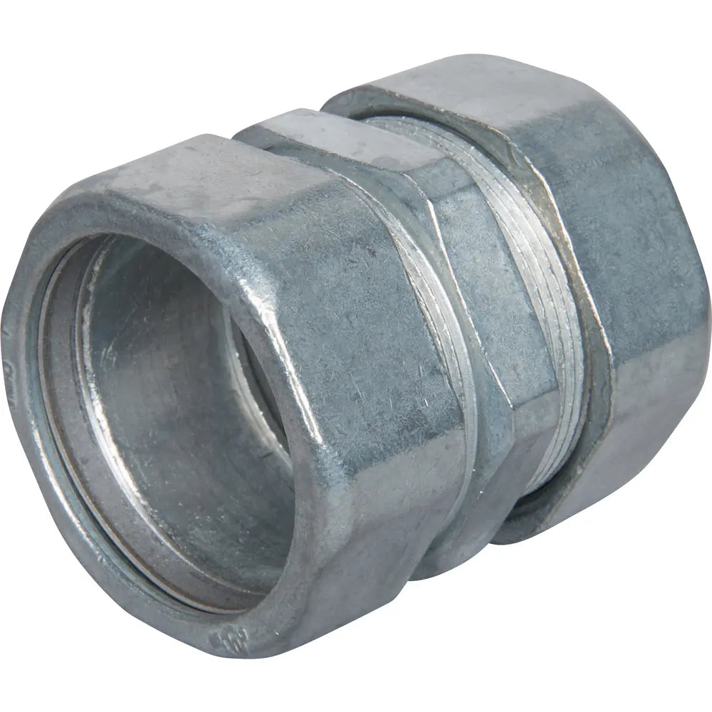 TOPAZ Topaz 664 1-1/4 inches emt coupling, compression, zinc die cast