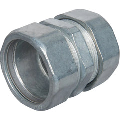 TOPAZ Topaz 664 1-1/4 inches emt coupling, compression, zinc die cast