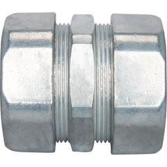 TOPAZ Topaz 664 1-1/4 inches emt coupling, compression, zinc die cast
