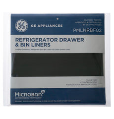 GENERAL ELECTRIC General Electric PMLNRBF02 Drawer & Bin Liners with Microban for Counter Depth Refrigerators PMLNRBF02