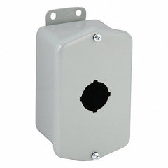 NVENT Hoffman ED1PB1 Drawn Pushbutton Enclosures Type 4, 1PB x 30.5mm