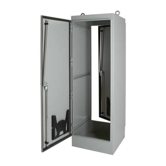 NVENT Hoffman A722430FSDA Free-Stand Dual Access Type 4 72x24x30
