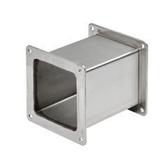 NVENT Hoffman F44WN6SS Nipple Feed-Through Wireway 4.00x4.00x6.00
