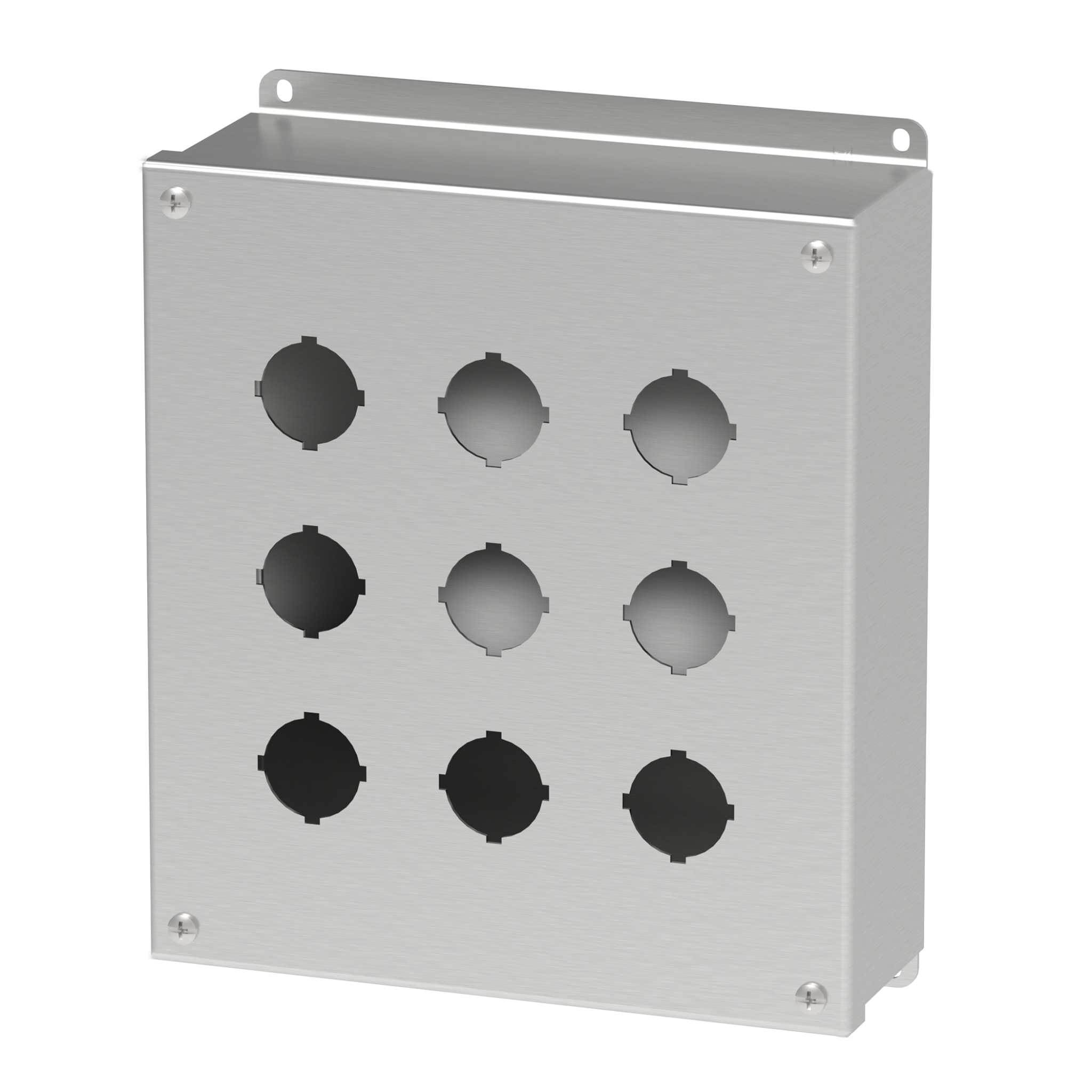 NVENT Hoffman E9PBSS Pushbutton Screw Cover Type 4X, 9Pbx30.5mm