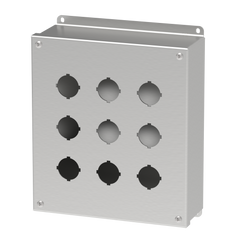 NVENT Hoffman E9PBSS Pushbutton Screw Cover Type 4X, 9Pbx30.5mm