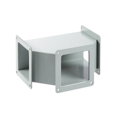 NVENT Hoffman F44WT Tee Feed-Through 4 inches x 4 inches