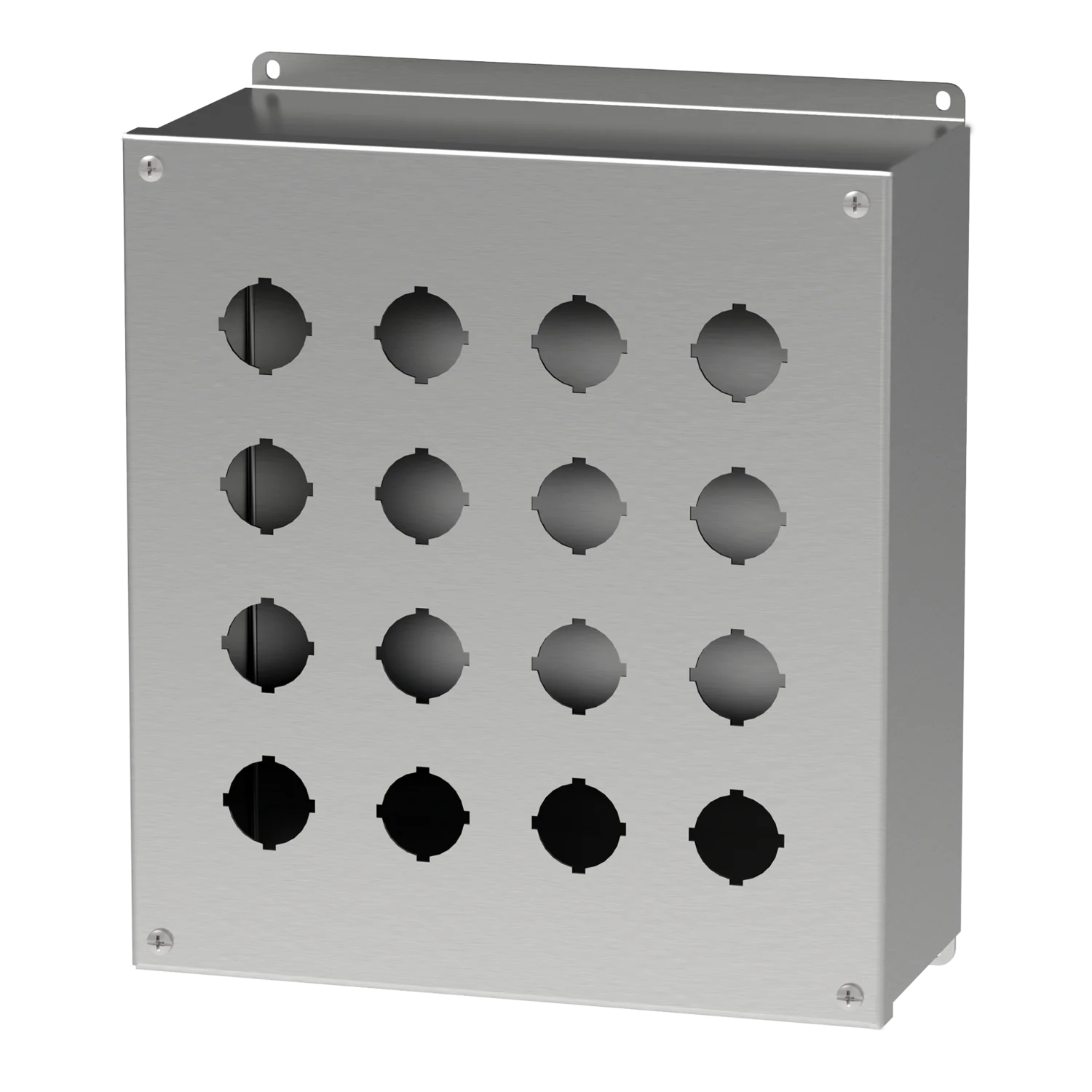 NVENT Hoffman E16PBXSS Extra-Deep Pushbutton 16PB x 30.5mm