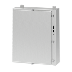 NVENT Hoffman A30HS2508SSLP Wallmount Disconnect Enclosure with Clamps Type 4X, 30x25x8, SS304