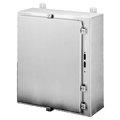 NVENT Hoffman A30HS2508SSLP Wallmount Disconnect Enclosure with Clamps Type 4X, 30x25x8, SS304