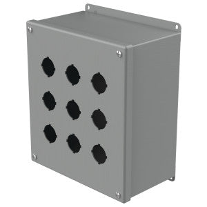 NVENT Hoffman E9PBX Extra-Deep Pushbutton Enclosure 9PB x 30.5mm