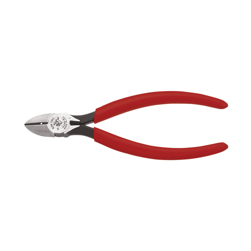 KLEIN TOOLS Klein Tools D240-6 Diagonal Cutting Pliers, High-Leverage, Stripping, 6-Inch