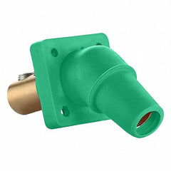 LEVITON Leviton 16R28-UG Female Receptacle 45-Degree 2/0 - 4/0 AWG Double Set Screw