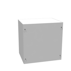 MILBANK Milbank 886-SC1 nema 1 screw cover junction box 8 inch x 8 inch x 6 inch