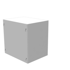 MILBANK Milbank 886-SC1 nema 1 screw cover junction box 8 inch x 8 inch x 6 inch