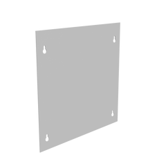 MILBANK Milbank 1212FLC Blank Flush Cover 12x12