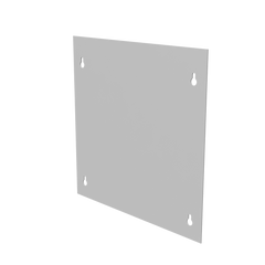 MILBANK Milbank 1212FLC Blank Flush Cover 12x12