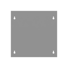 MILBANK Milbank 1212FLC Blank Flush Cover 12x12