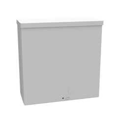 MILBANK Milbank 10104-SC3R Screw Cover Junction Box 10-Inch x 10-Inch x 4-Inch