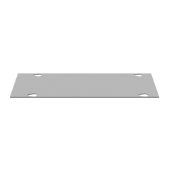MILBANK Milbank 4X12GSC1 Wireway Cover 4x4