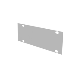 MILBANK Milbank 4X12GSC1 Wireway Cover 4x4
