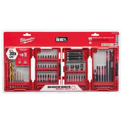 Milwaukee Milwaukee 48-32-4015 Shockwave Impact Duty Steel Driver Bit Kit 60 Piece