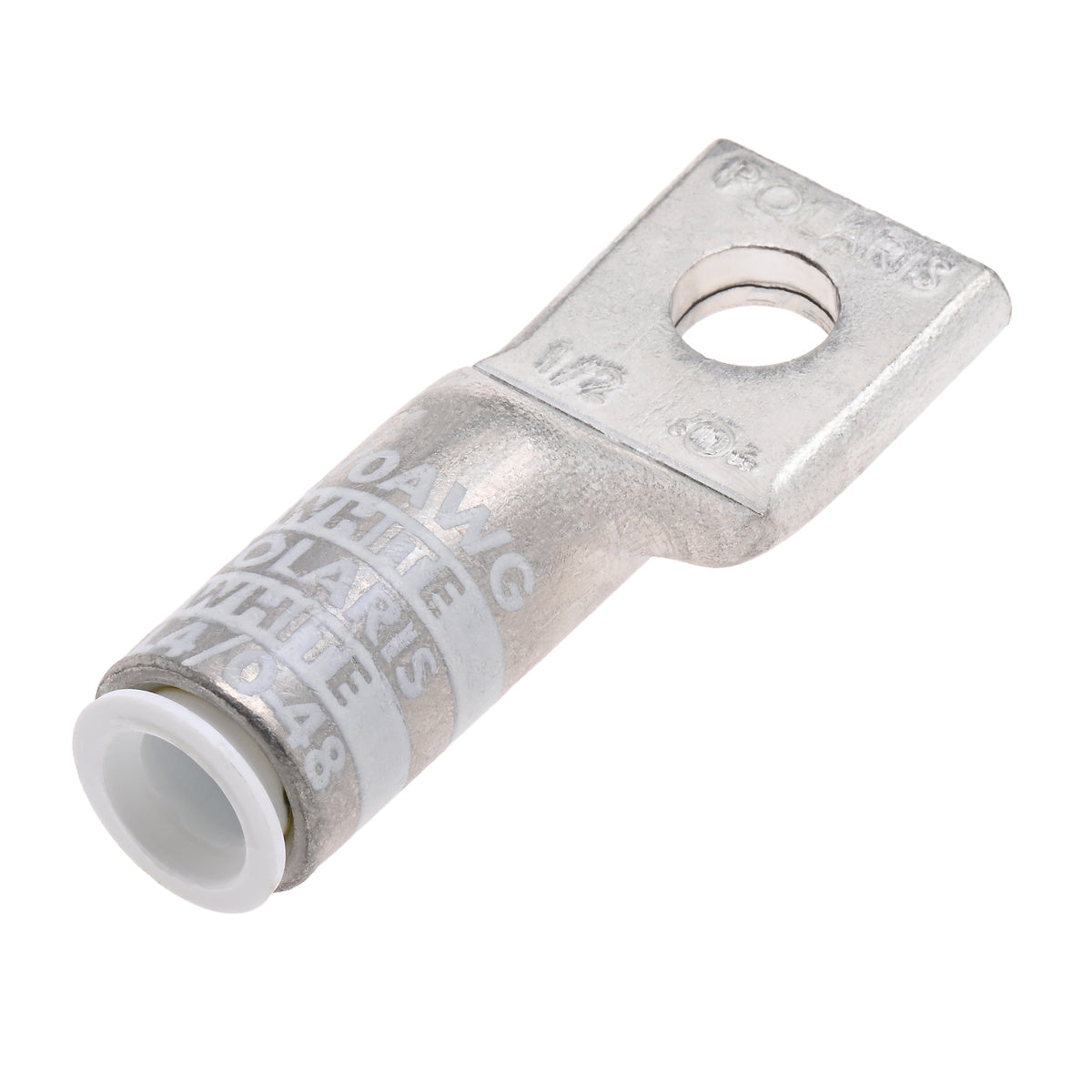 NSI Nsi AL4/0-48 Polaris 4/0 Awg Alum Compression Lug, 1/2 Bolt Size (Al/Cu)