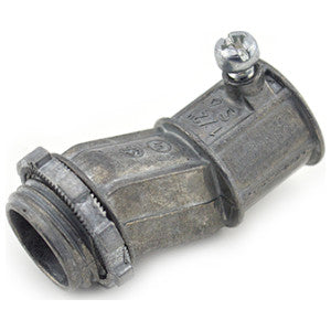 NSI Nsi 1620-DC2 nipple connector set screw offset zinc die cast 1/2 inch