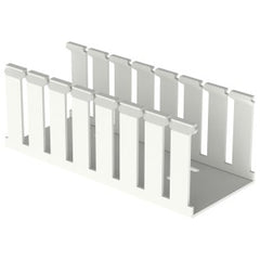 PANDUIT Panduit G3X3WH6 Type G Wide Duct, PVC, 3 in. X 3 in. X 6 FT.