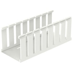 PANDUIT Panduit G3X3WH6 Type G Wide Duct, PVC, 3 in. X 3 in. X 6 FT.