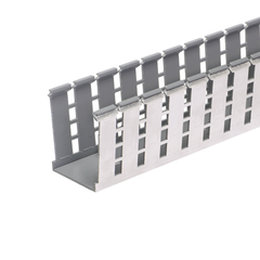 PANDUIT Panduit G2X3LG6EMI Panelmax Shielded Wiring Duct Base 6 ft