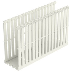 PANDUIT Panduit F2X5WH6 Narrow Slotted Wiring Duct 2 x 5 x 6ft