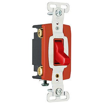 LEGRAND Pass & Seymour PS20AC4-RED Industrial Extra Heavy Duty Specification Grade Switch 20 A REPLACEMENT HBL1224R