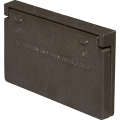 LEGRAND Pass & Seymour ca26-brh cast weatherproof cover decorator or ground fault circuit interruptor horizontal