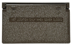 LEGRAND Pass & Seymour ca26-brh cast weatherproof cover decorator or ground fault circuit interruptor horizontal