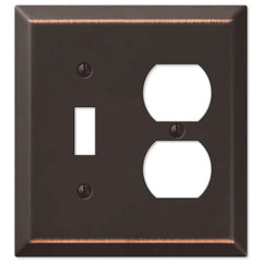 LEGRAND Pass & Seymour SS138 2-Gang Wall Plate 1 Blank and 1 Duplex Receptacle