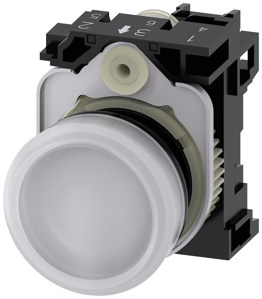 SIEMENS Siemens 3SU11036AA601AA0 Indicator Light compact LED 120V AC/DC