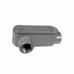 TOPAZ Topaz LR10CG LR Type Conduit Body, Die Cast Aluminum, Wall Mount, Hub Size-4 inches