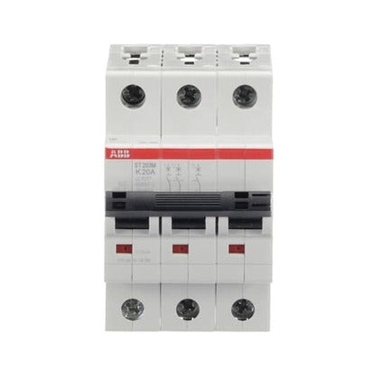 ABB Abb ST203M-K20 Mcb 3p K 20a Ul1077