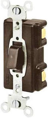 HUBBELL Bryant 4983 Wall Switch 20A 3-Way Type Press Style