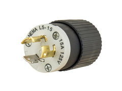 HUBBELL Bryant 4721np locking twist plug 15A