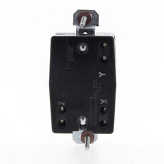 HUBBELL Bryant 71220FR Flush Receptacle 20A 3-Phase Delta 480V AC L12-20R