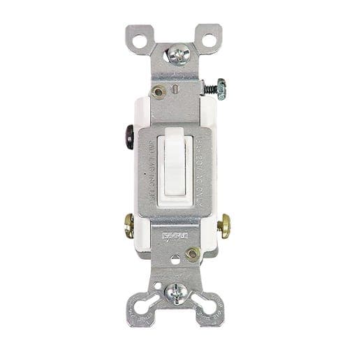 EATON Cooper Wiring 1303-7W-BOX Eaton Toggle Switch 15A