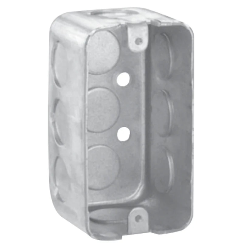 EATON Crouse Hinds TP606 Electrical Wall Box Steel Rectangle 1 Gang