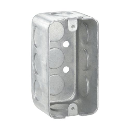 EATON Crouse Hinds TP606 Electrical Wall Box Steel Rectangle 1 Gang