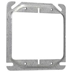 Crouse Hinds Crouse Hinds TP496 mud ring steel 2-gang raised 4-inch x 4-inch x 1/4-inch