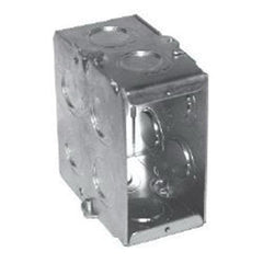 EATON Crouse Hinds TP675 Steel Screw-On Mount 1-Gang Gangable Masonry Box 1-15/16-Inch x 3-3/4-Inch x 3-1/2-Inch