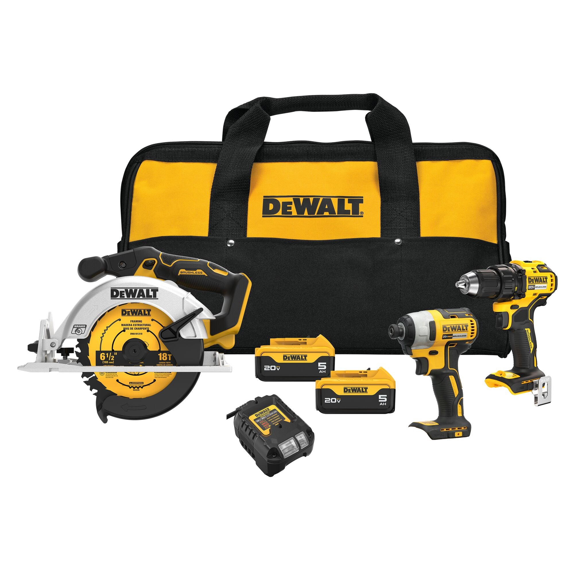 DEWALT Dewalt DCK330P2 20V MAX 3-Tool Combo Kit
