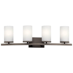KICHLER LIGHTING Kichler Lighting 45498OZ Crosby 100W 4-Light Vanity Fixture